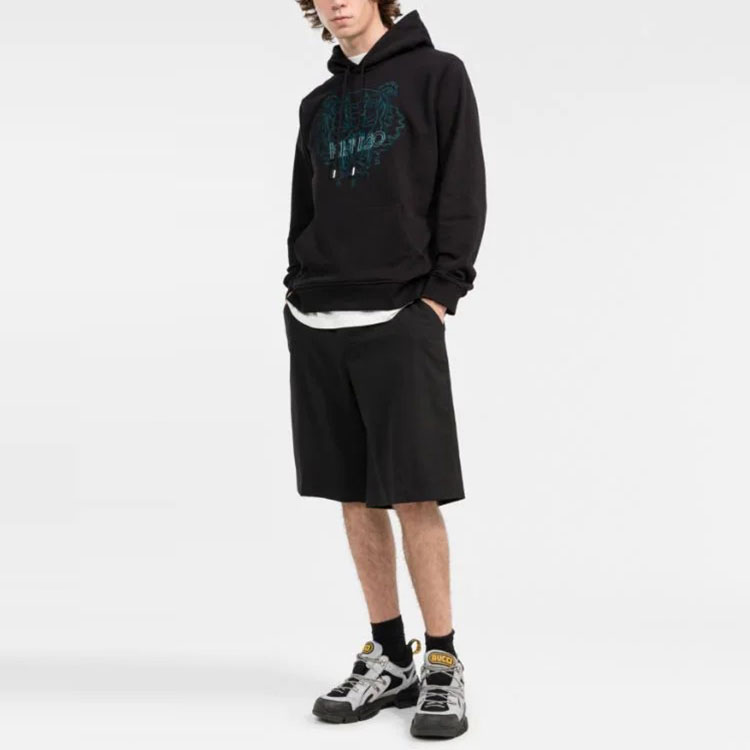 KENZO FW21 Black Hoodie with Tiger Head Embroidery FB65SW3304MX-99 圖 3