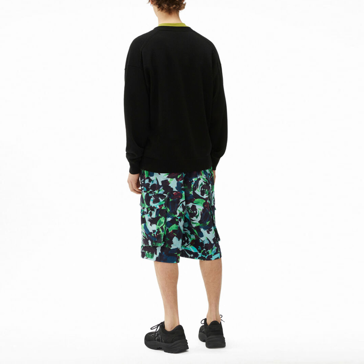 KENZO FW21 Black Merino Wool Sweater with Tiger Logo. FB65CA6353TA-09 圖 5