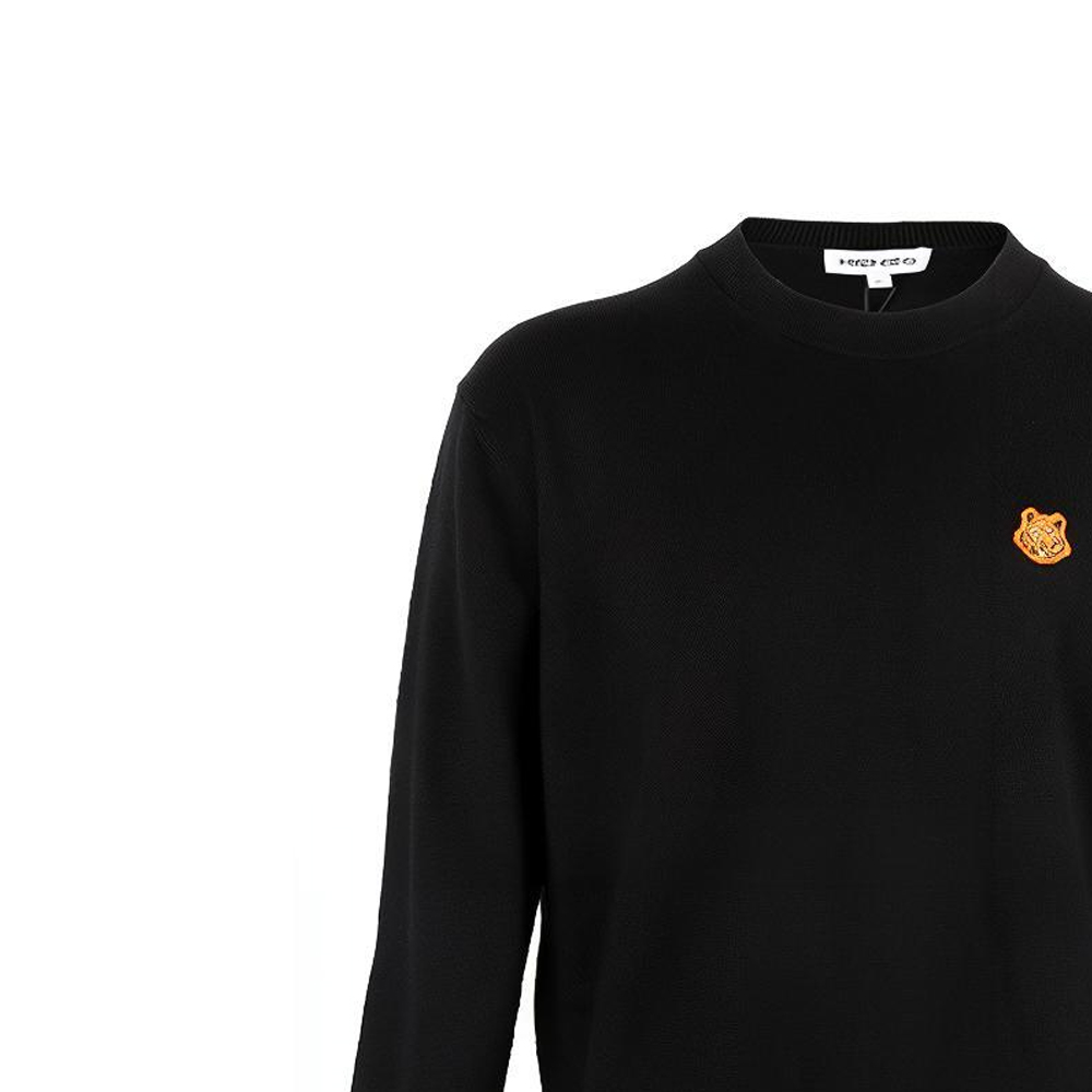 KENZO FW21 Black Tiger Embroidery Crewneck Knit Sweater 5PU5373TA-99 圖 9