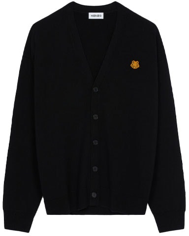 kenzo-fw-21-black-wool-cardigan-with-tiger-head-stamp-design-for-men-fb-65-ca-6353-ta-99