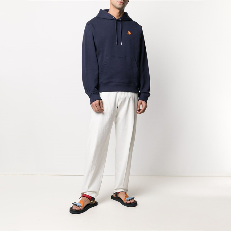 KENZO FW21 Blue Hoodie with Tiger Embroidery 5SW3604ML-76 圖 5