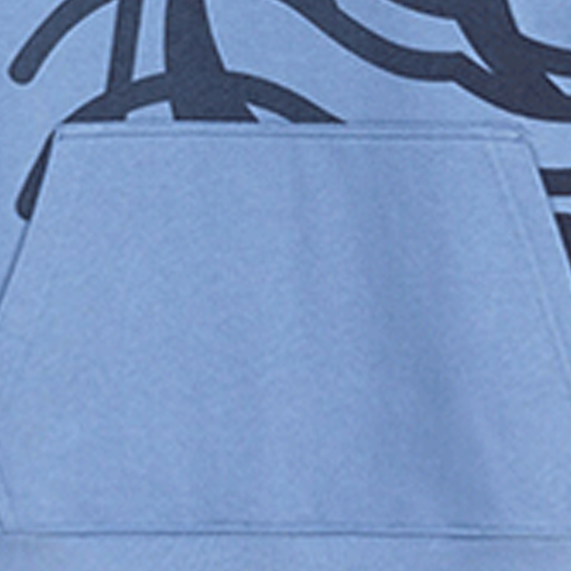 KENZO FW21 Blue Hoodie with Tiger Head Embroidered Logo. FB65SW3054MO-72 圖 7