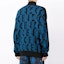 Shop KENZO FW21 ブルーロゴ入りジッパーニットカーディガン. FB65BL6373SD-78