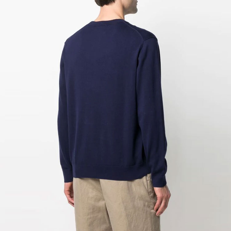 KENZO FW21 Blue Logo Embroidered Pullover Sweatshirt. FB55PU5413LA153LA-76 圖 5