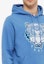 Details for KENZO FW21 Hoodie Biru Longgar dengan Sulaman Kepala Harimau. FB65SW3334XA-72