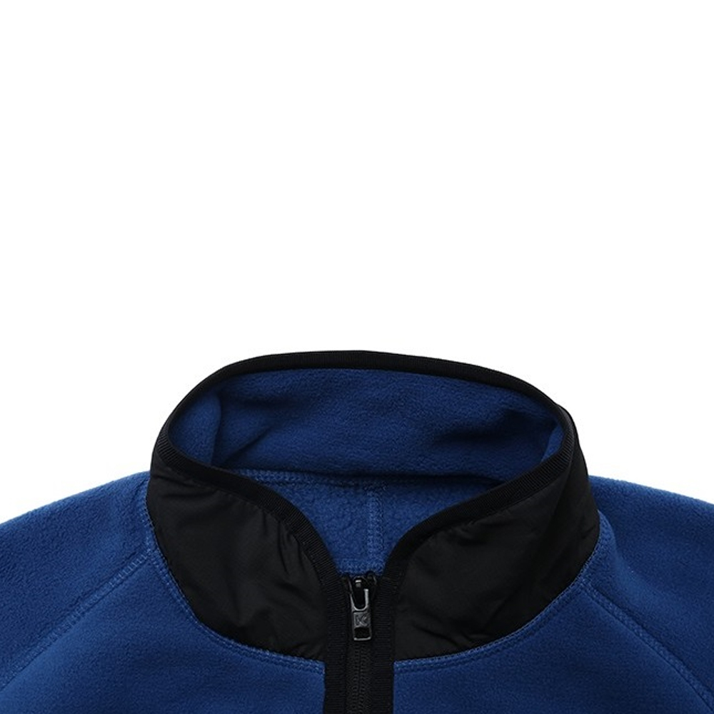 KENZO FW21 Blue Solid Zip-Up Fleece Jacket FB65BL7604MP-71 圖 6