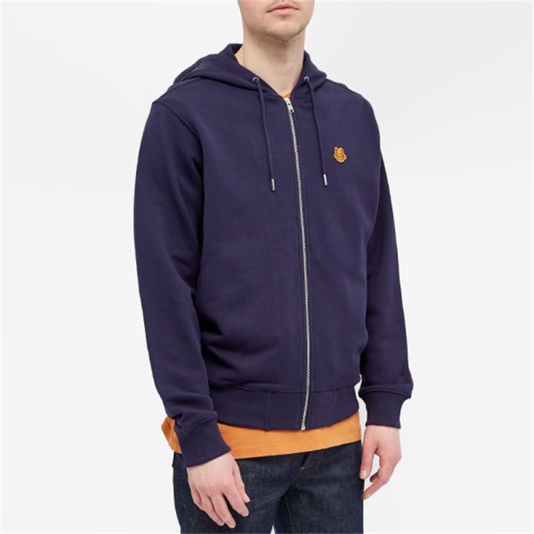 Details for Kenzo FW21 Jaket Hoodie Kasual Bordir Harimau Biru 5BL7214ML-76