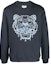 Order KENZO FW21 蓝色虎头刺绣圆领卫衣 FB65SW1244XF-79