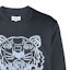 Sizing KENZO FW21 蓝色虎头刺绣圆领卫衣 FB65SW1244XF-79
