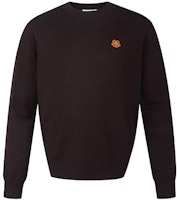 KENZO FW21 Brown Crewneck Pullover Sweater FB65PU6423TA-89 KENZO FW21 Brown Crewneck Pullover Sweater FB65PU6423TA-89
