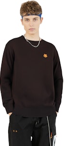 KENZO FW21 Sweater Pullover Coklat Crewneck FB65PU6423TA-89 Sizing KENZO FW21 Sweater Pullover Coklat Crewneck FB65PU6423TA-89