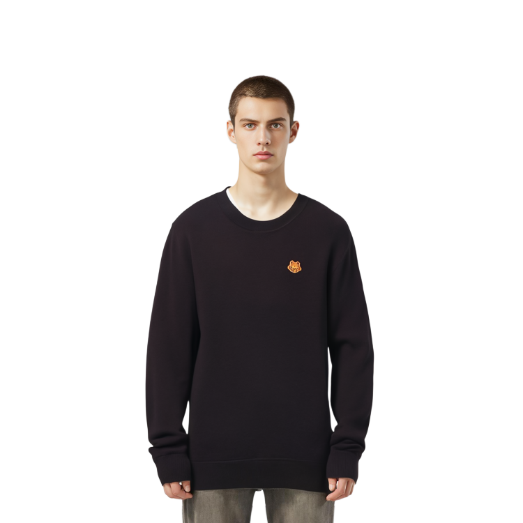 Cheap KENZO FW21 브라운 크루넥 풀오버 스웨터 FB65PU6423TA-89