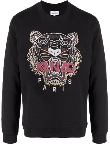 kenzo-fw-21-classic-tiger-logo-embroidered-crewneck-sweatshirt-black-fb-65-sw-1234-xa-99