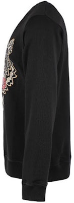 KENZO FW21 클래식 타이거 로고 자수 크루넥 스웨트셔츠 블랙 FB65SW1234XA-99 Shop KENZO FW21 클래식 타이거 로고 자수 크루넥 스웨트셔츠 블랙 FB65SW1234XA-99