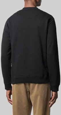 KENZO FW21 클래식 타이거 로고 자수 크루넥 스웨트셔츠 블랙 FB65SW1234XA-99 Details for KENZO FW21 클래식 타이거 로고 자수 크루넥 스웨트셔츠 블랙 FB65SW1234XA-99