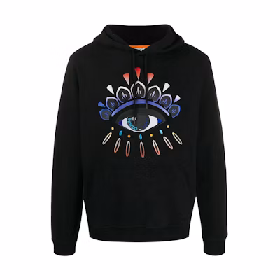 KENZO FW21 Gradient Eye Logo Hoodie Black () F965SW4424XF-99