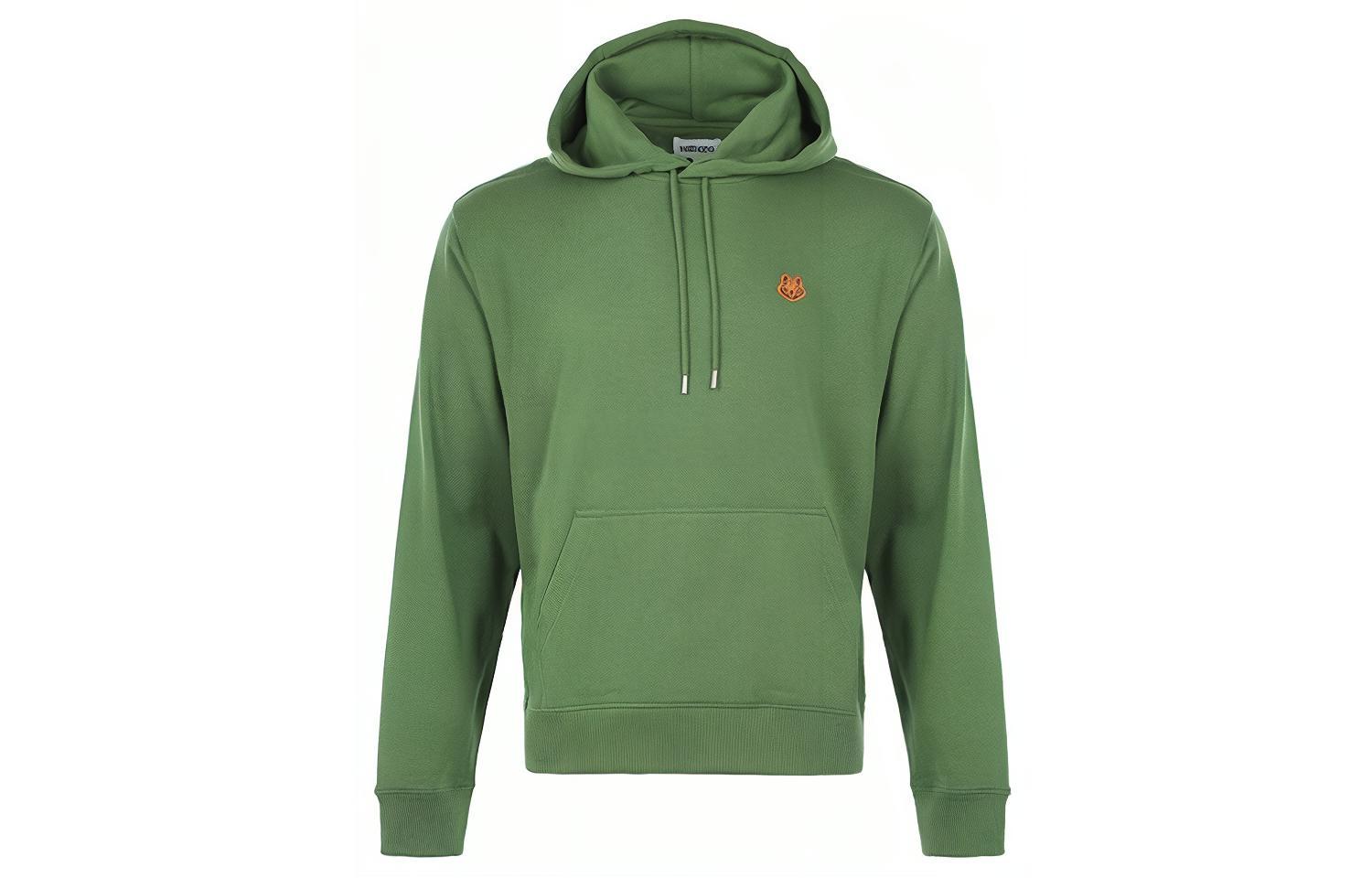 KENZO FW21 Green Casual Long-Sleeve Pullover Sweatshirt FB55SW3654ML-56