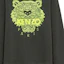Details for Kenzo FW21 Baju Sejuk Logo Harimau Hijau Sulaman FB65SW1204MB-51A