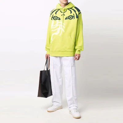 KENZO FW21 绿色虎纹印花连帽衫 FB65SW5384MO-45 Purchase KENZO FW21 绿色虎纹印花连帽衫 FB65SW5384MO-45
