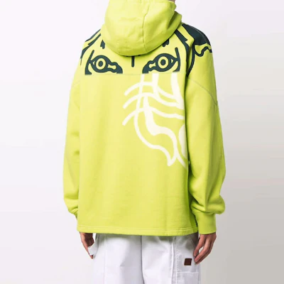 KENZO FW21 绿色虎纹印花连帽衫 FB65SW5384MO-45 Details for KENZO FW21 绿色虎纹印花连帽衫 FB65SW5384MO-45