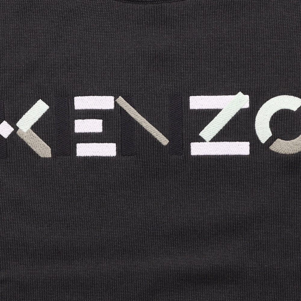 KENZO FW21 Knit Sweater Dark Green Letter Print Crewneck. FB65PU6393LA-97 圖 6