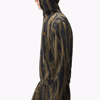 KENZO FW21 刺繡Logo連帽外套 橄欖綠 FB65BL7714CA-52 Details for KENZO FW21 刺繡Logo連帽外套 橄欖綠 FB65BL7714CA-52