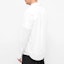 Shop KENZO FW21 Logo Embroidered Long Sleeve Shirt White FB65CH4001LD-01