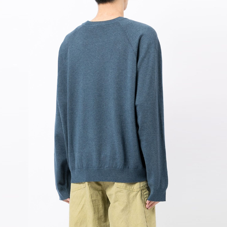 KENZO FW21 Logo Intarsia Wool Pullover Sweater Crewneck Blue FB65PU6333LB-77 圖 4