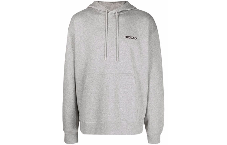 KENZO FW21 Logo Palm Tree Hoodie Grey () FB55SW3184ML-94