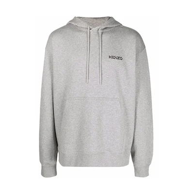 KENZO FW21 Logo Palm Tree Hoodie Grey () FB55SW3184ML-94