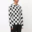Shop KENZO FW21 Logo Cetak Sweater Rajut Kotak Hitam. FB65PU6003CD-01