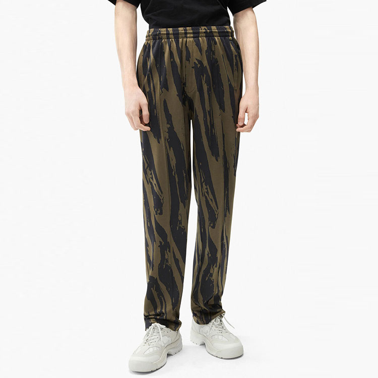 Details for KENZO FW21 寬鬆版皺褶迷彩長褲 綠色 FB65PA7154CA-52