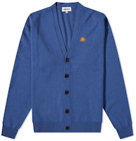 KENZO FW21 Loose Fit Solid Wool Knit Sweater Blue FB65CA6353TA-72 KENZO FW21 Loose Fit Solid Wool Knit Sweater Blue FB65CA6353TA-72