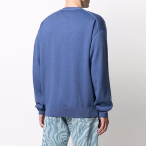 KENZO FW21 寬鬆版羊毛針織毛衣 藍色 FB65CA6353TA-72 Purchase KENZO FW21 寬鬆版羊毛針織毛衣 藍色 FB65CA6353TA-72