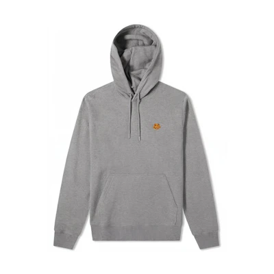 KENZO FW21 Mini Tiger Patch Hoodie Grey FB55SW3654ML-95