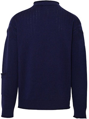 KENZO FW21 Baju Sejuk Rajut Bulu Navy Blue FB65PU6303TB-79 Lookbook KENZO FW21 Baju Sejuk Rajut Bulu Navy Blue FB65PU6303TB-79