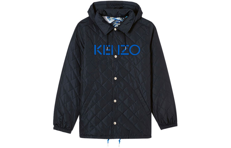 KENZO FW21 Reversible Quilted Jacket with Logo Detailing F965OU3641NH-76