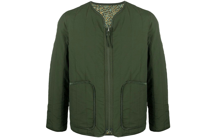 KENZO FW21 Reversible Zipper Pocket Jacket Green Menswear FB55BL1211NN-51