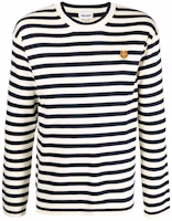 KENZO FW21 Striped Knit Sweater Black/White FB65PU6223CB-04 KENZO FW21 Striped Knit Sweater Black/White FB65PU6223CB-04