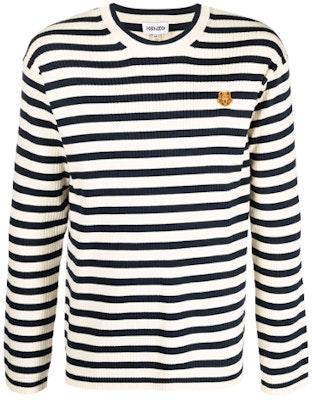 KENZO FW21 条纹针织毛衣 黑/白 FB65PU6223CB-04 Buy KENZO FW21 条纹针织毛衣 黑/白 FB65PU6223CB-04