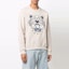 Lookbook KENZO FW21 Tiger Bordir Pullover Sweatshirt Abu-abu FC55SW1234XL-08