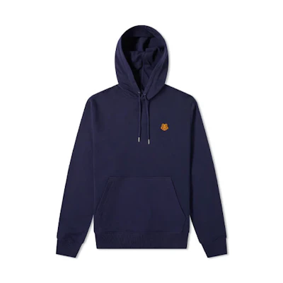 KENZO FW21 Tiger Logo Hoodie Navy Blue FB55SW3654ML-76