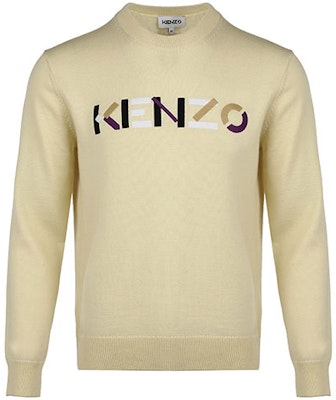 KENZO FW21 Baju Sejuk Crewneck Kuning Muda Lengan Panjang Berbulu. FB65PU6393LA-04 Order KENZO FW21 Baju Sejuk Crewneck Kuning Muda Lengan Panjang Berbulu. FB65PU6393LA-04