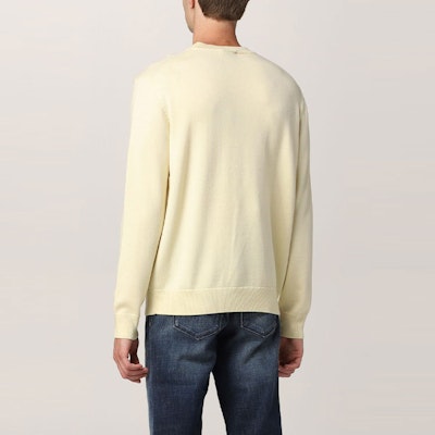 KENZO FW21 Baju Sejuk Crewneck Kuning Muda Lengan Panjang Berbulu. FB65PU6393LA-04 Details for KENZO FW21 Baju Sejuk Crewneck Kuning Muda Lengan Panjang Berbulu. FB65PU6393LA-04