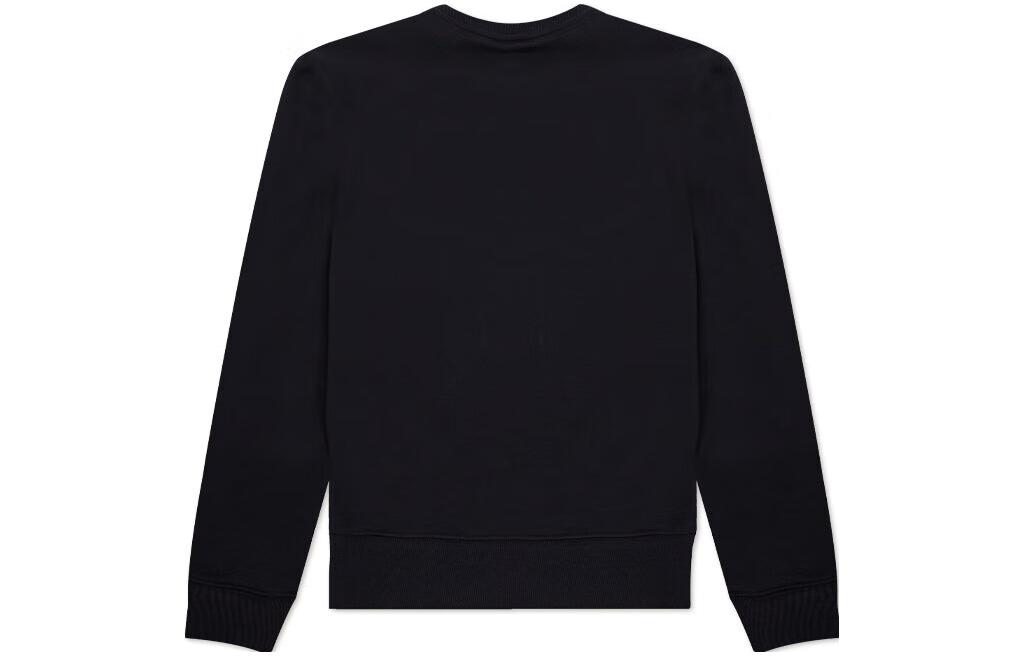 Lookbook KENZO FW22  Black Crewneck Pullover Sweatshirt with Logo Print. FB65SW0004ML-99