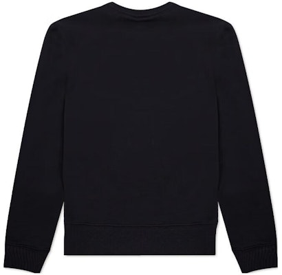 KENZO FW22 Black Crewneck Pullover Sweatshirt with Logo Print. FB65SW0004ML-99 Lookbook KENZO FW22 Black Crewneck Pullover Sweatshirt with Logo Print. FB65SW0004ML-99