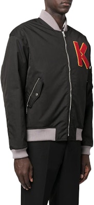KENZO FW22 Black Embroidered Logo Baseball Collar Jacket. FC65BL1279OC-99 Purchase KENZO FW22 Black Embroidered Logo Baseball Collar Jacket. FC65BL1279OC-99