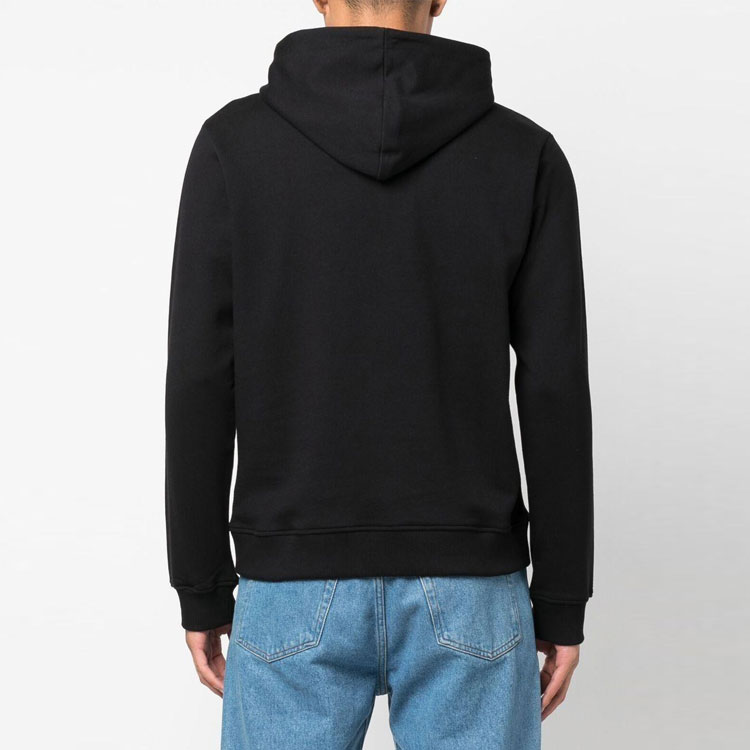 Details for KENZO 2022秋冬 黑色刺绣虎头标志连帽衫 FC65SW3334XL-99