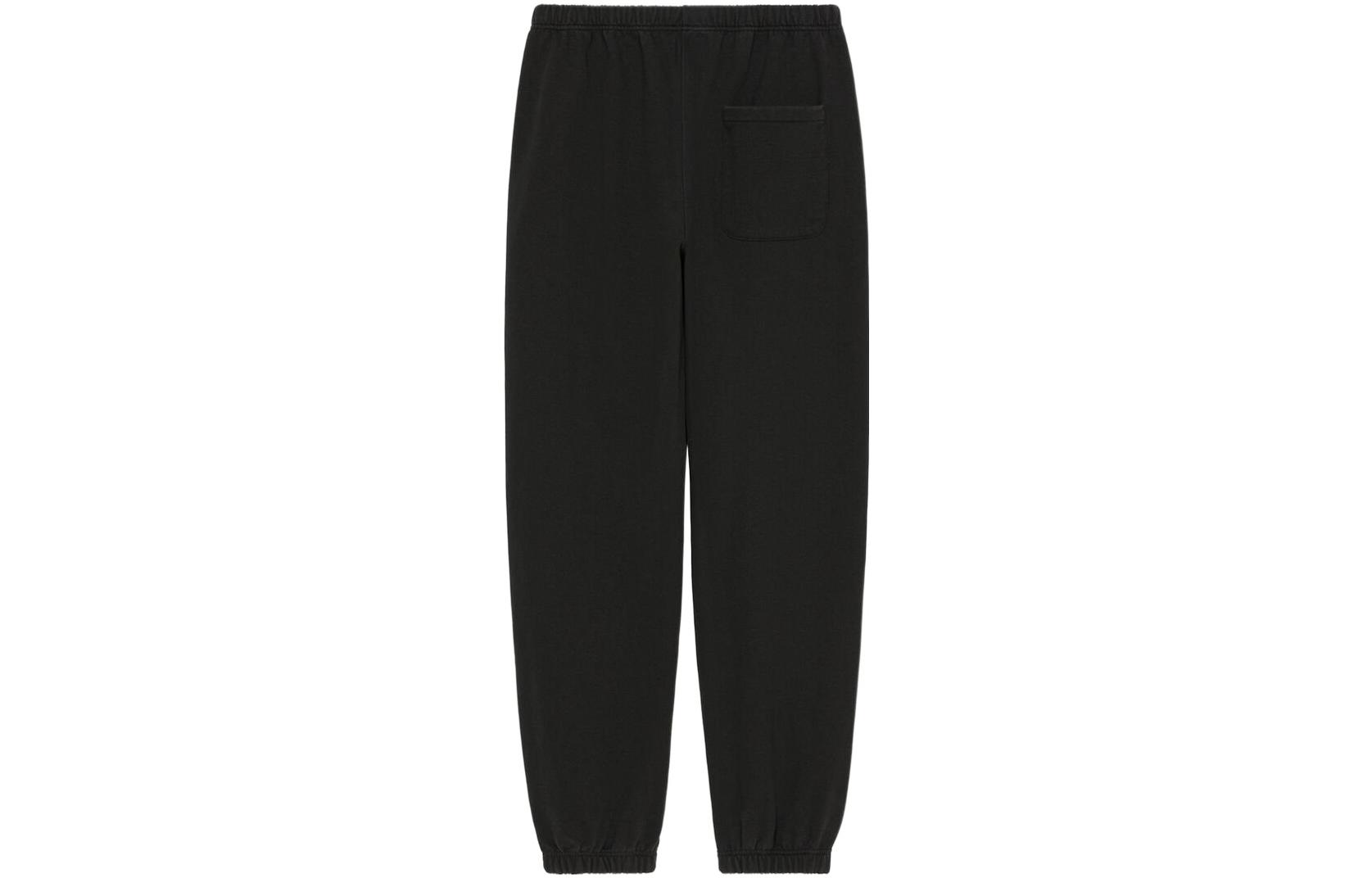 Lookbook KENZO FW22 黑色Logo抽繩針織運動長褲 FC65PA7954ME-99J