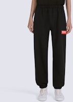 KENZO FW22 Pantalones Jogger Negros de Punto con Cordón y Logo. FC65PA7954ME-99J Details for KENZO FW22 Pantalones Jogger Negros de Punto con Cordón y Logo. FC65PA7954ME-99J